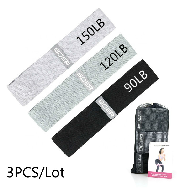 Sports Equipment Companies - 남녀공용 패브릭 저항 밴드 세트, 탄성