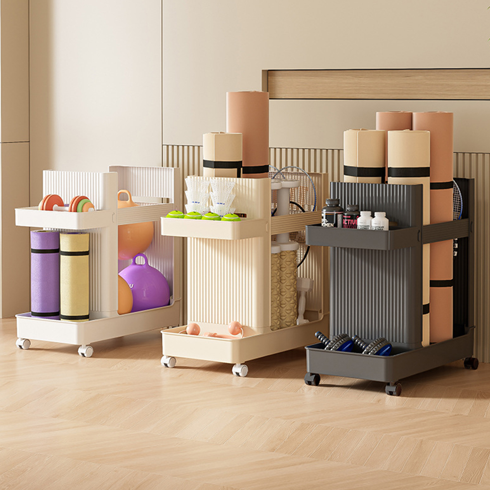 Sports Equipment Organizer Rack - 바퀴가 달린 체육관 장비 홀더 피트니스