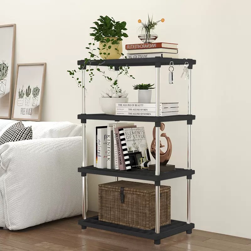 Sports Equipment Cabinet - 4단 다기능 수납랙 욕실 거실 정리랙