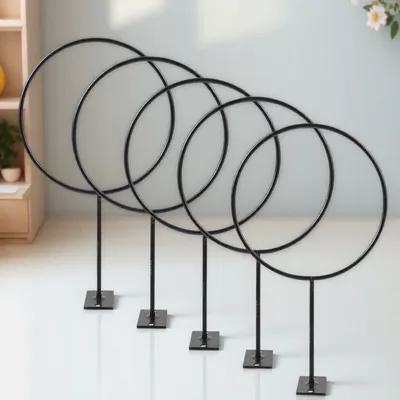 Sports Equipment Organizer Rack - 5개입 튼튼한 철제 벽걸이 볼 랙