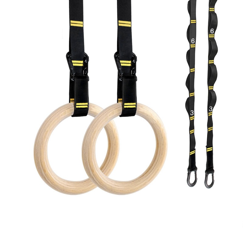 Sports Equipment Companies - 28mm 32mm 풀업 체조 링, 미끄럼