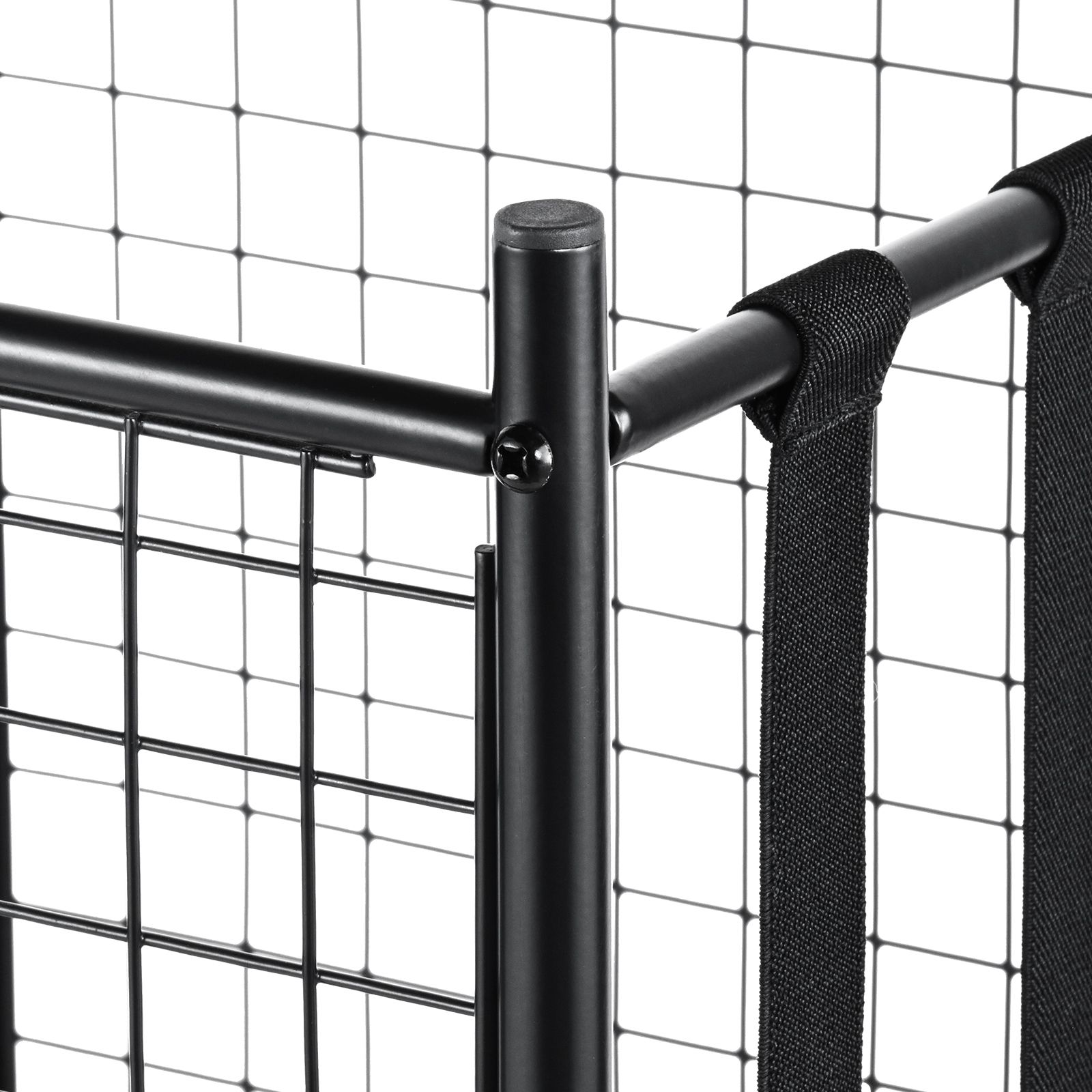 롤링 스포츠 공 보관 카트, 탄성 스트랩이 있는 잠금식 - Sports Equipment Organizer Rack 리뷰 및 가격