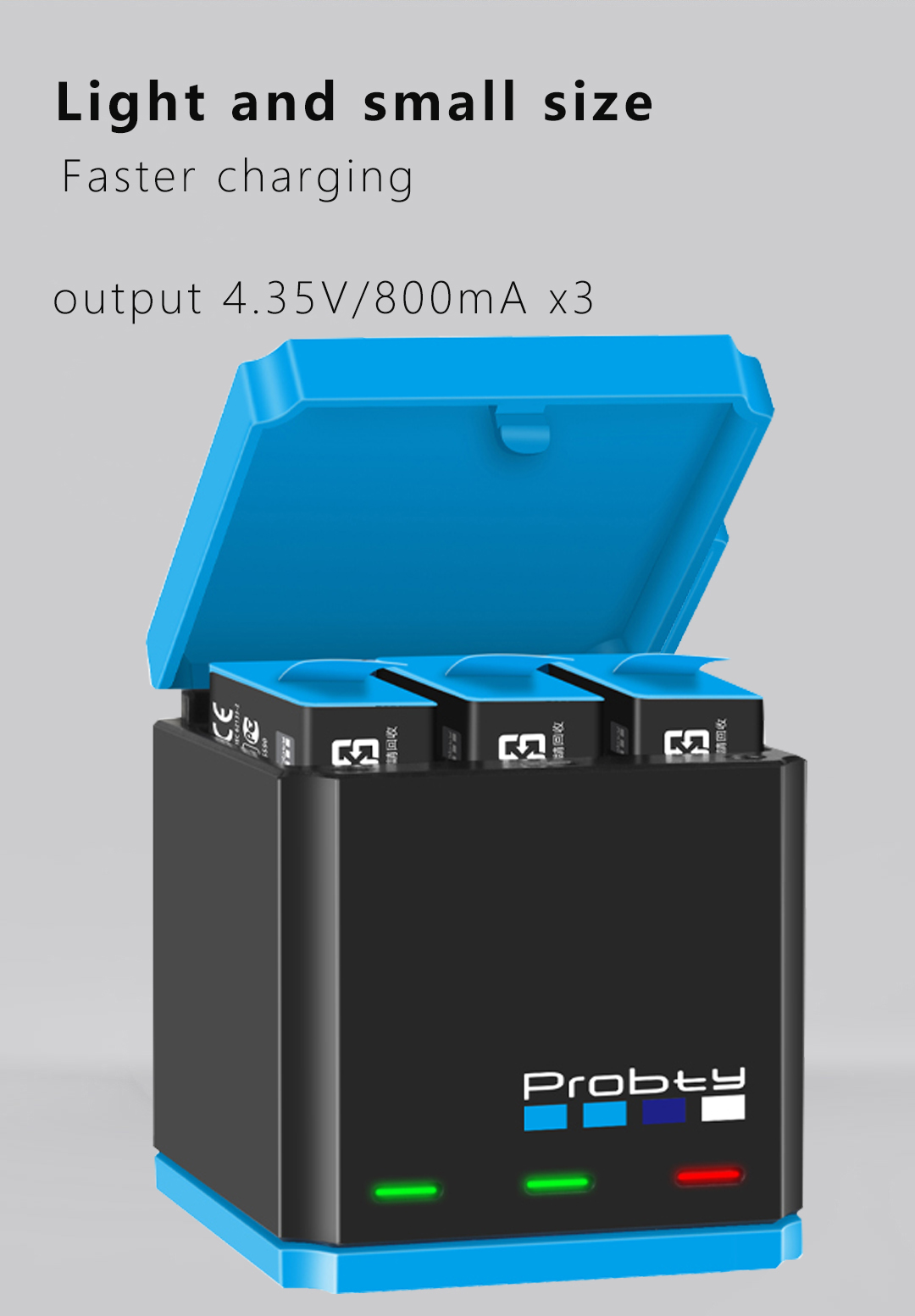 GoPro 12 11 10 충전기, 고속 충전 박스,  - Sports Equipment Cabinet 리뷰 및 가격