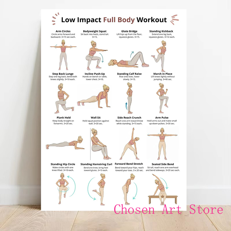 피트니스 운동 일정 포스터 프린트 캔버스 아트 그림 거 - Sports Equipment Poster 리뷰 및 가격
