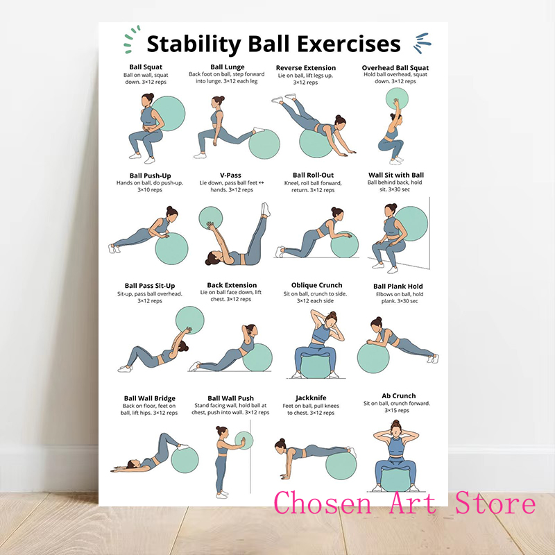 피트니스 운동 일정 포스터 프린트 캔버스 아트 그림 거 - Sports Equipment Poster 리뷰 및 가격
