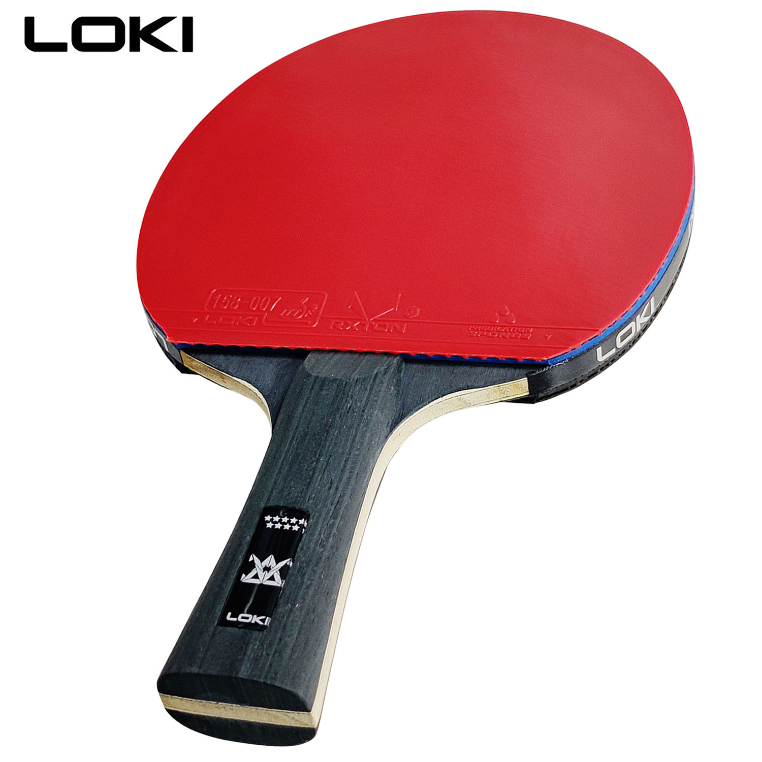 LOKI 9 스타 탁구 라켓 전문 5+2 탄소 탁구 패 - Badminton Racket Carbon 리뷰 및 가격