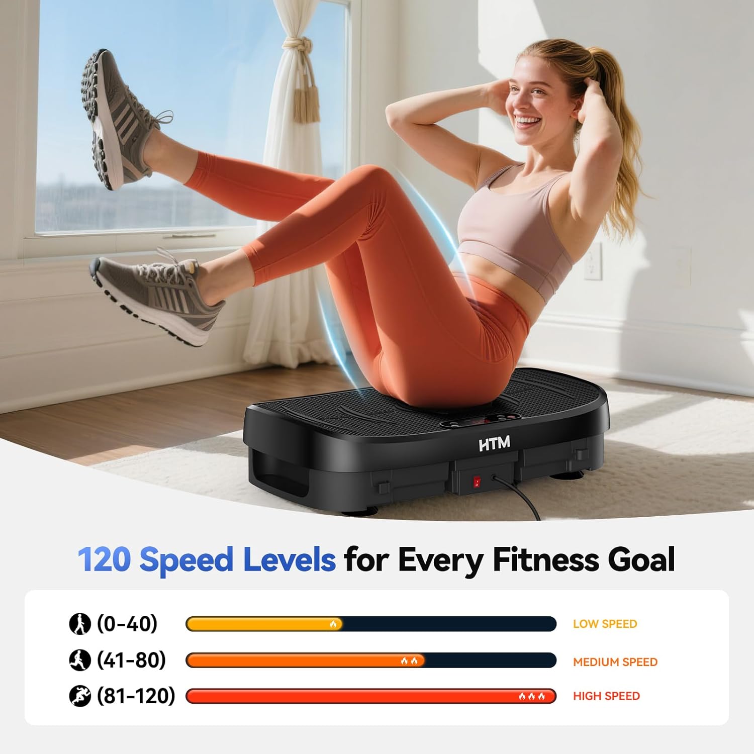 진동 플레이트 지방 연소 피트니스 플랫폼 전신 120단 - Sports Equipment Companies 리뷰 및 가격