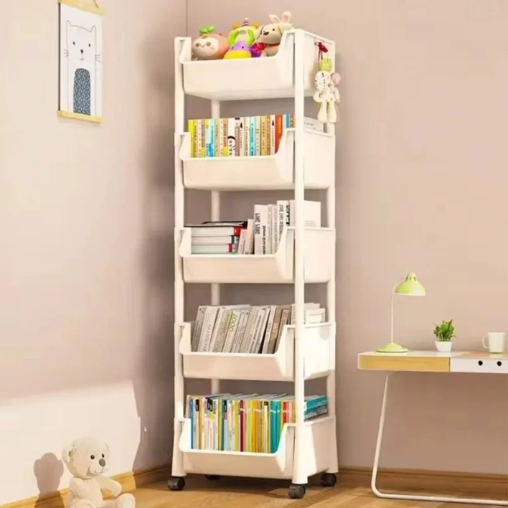 다층 스낵 트롤리 이동식 거실 책장 바퀴 달린 욕실 주 - Sports Equipment Cabinet 리뷰 및 가격