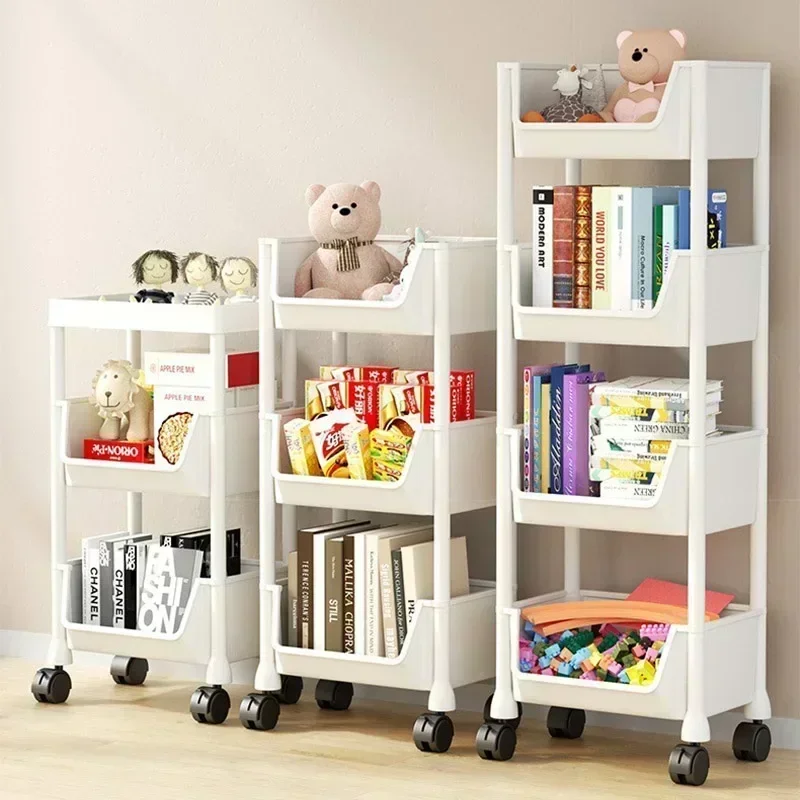 다층 스낵 트롤리 이동식 거실 책장 바퀴 달린 욕실 주 - Sports Equipment Cabinet 리뷰 및 가격