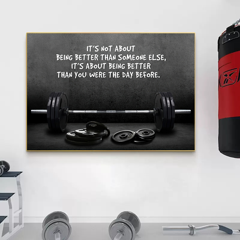 현대 동기 부여 견적 스포츠 아트 포스터 및 인쇄 벽  - Sports Equipment Poster 리뷰 및 가격