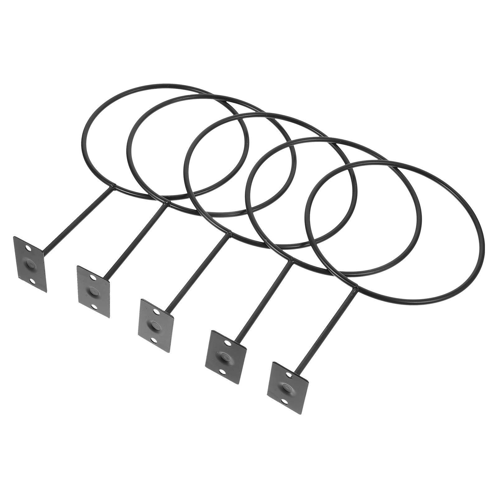 5개입 튼튼한 철제 벽걸이 볼 랙 - 농구, 축구, 배 - Sports Equipment Organizer Rack 리뷰 및 가격