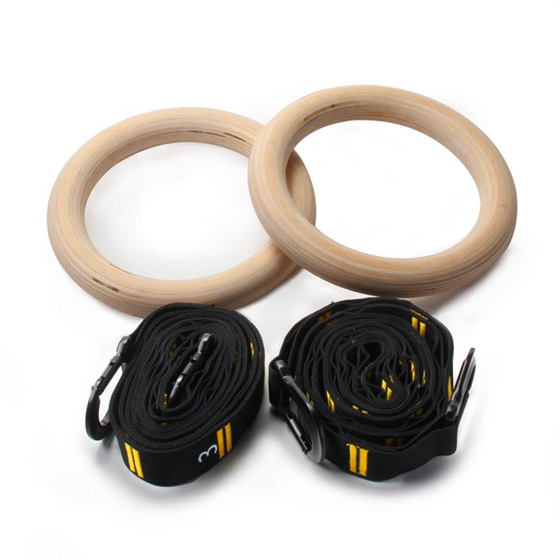 28mm 32mm 풀업 체조 링, 미끄럼 방지 목재 링 - Sports Equipment Companies 리뷰 및 가격