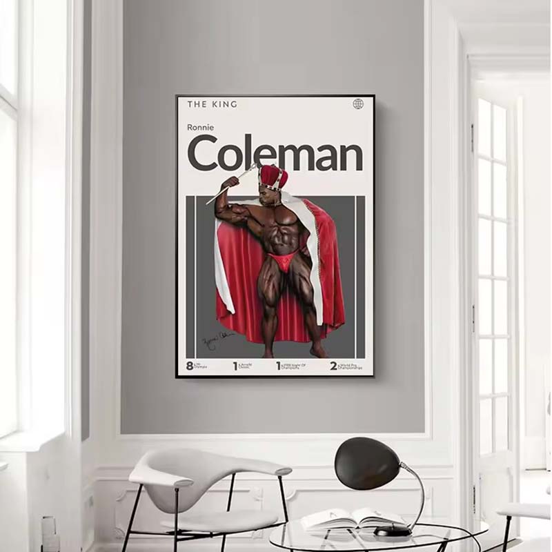 동기 부여 보디 빌더 포스터 Bumstead Colem - Sports Equipment Poster 리뷰 및 가격