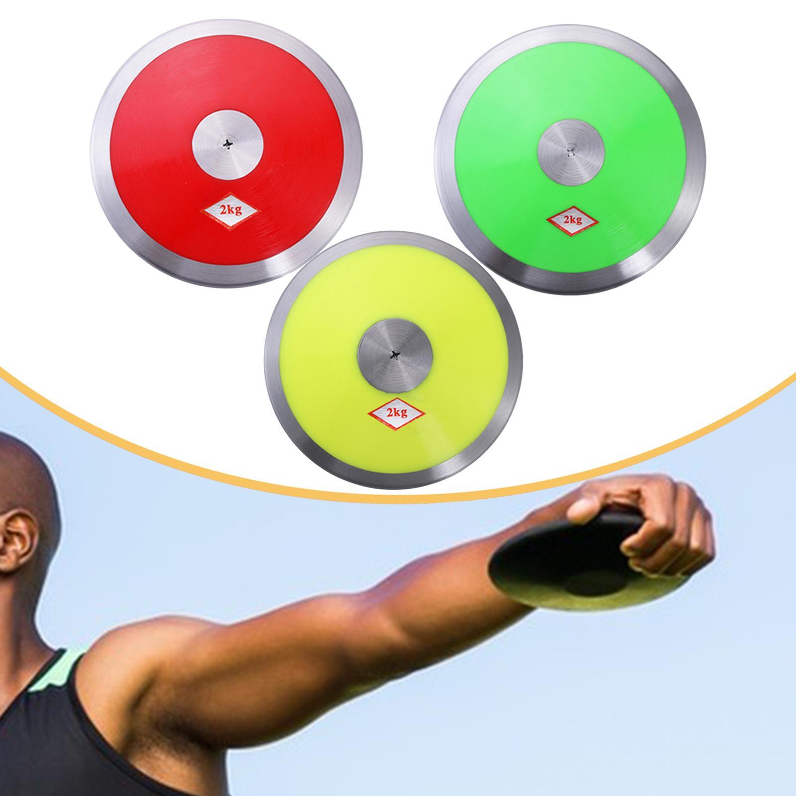 2kg 나일론 원반 던지기 원반 강철 테두리 및 중심  - Discus Throw Training 리뷰 및 가격
